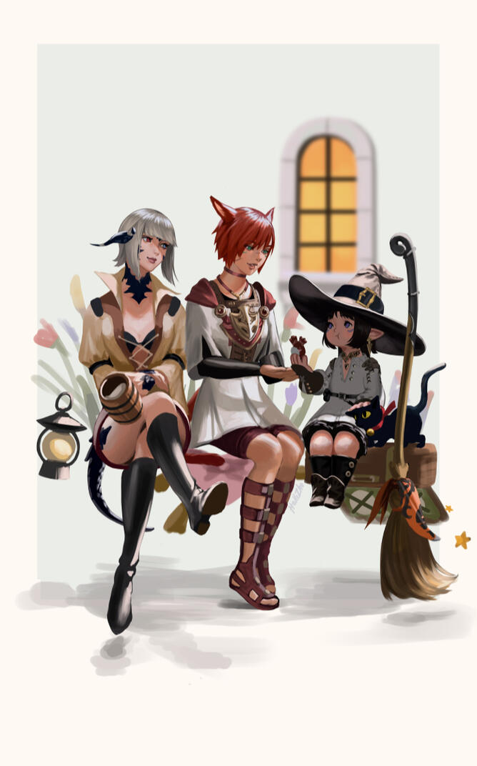 FFXIV : Personal in-game characters